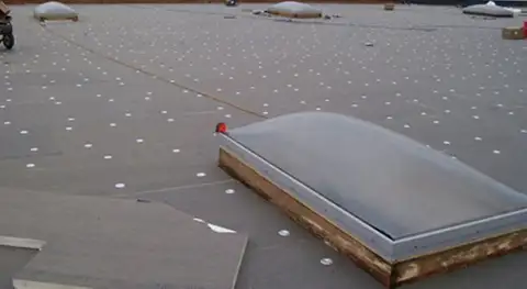 Completed commercial roofing project by Sky High Roofing (3)